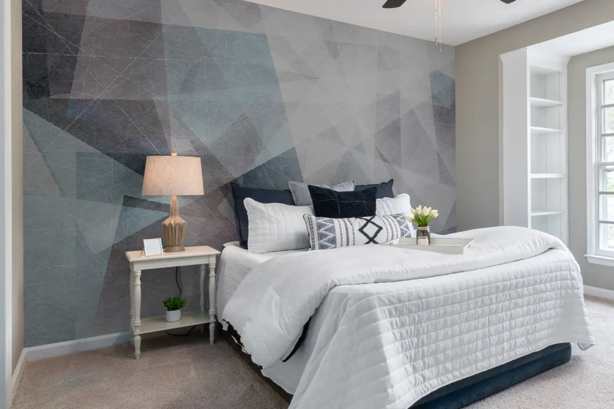 murais de parede Grey, arte e fonte u29741