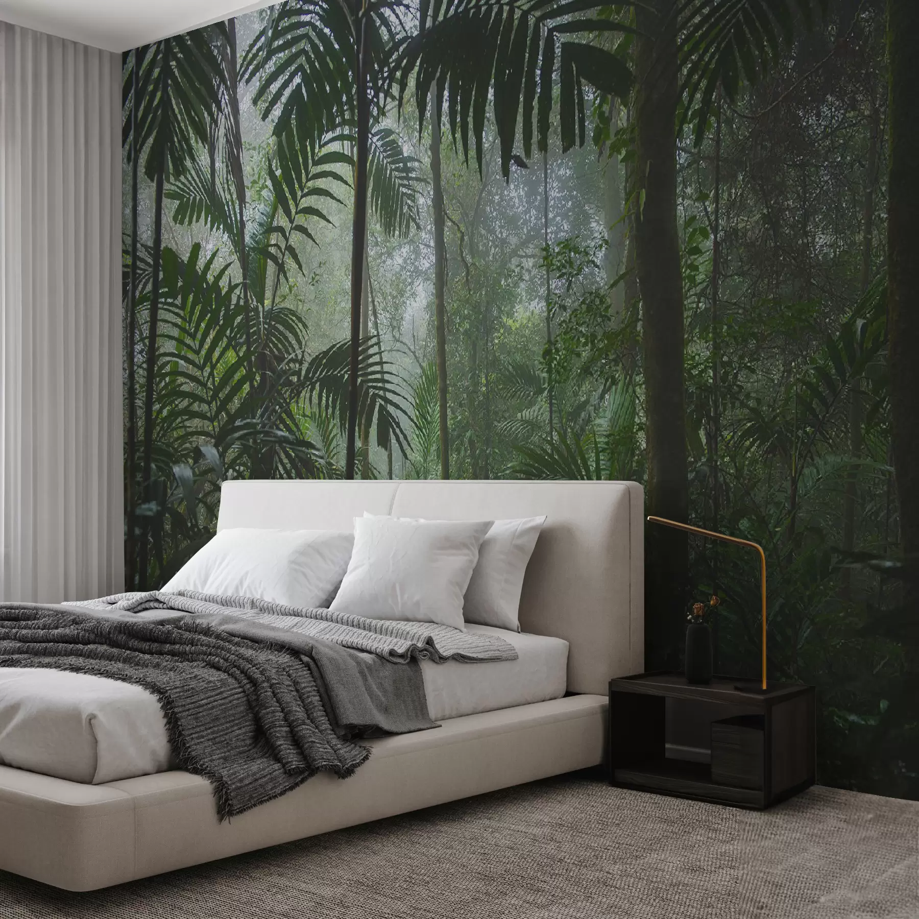 murais de parede Uma floresta tropical u72344