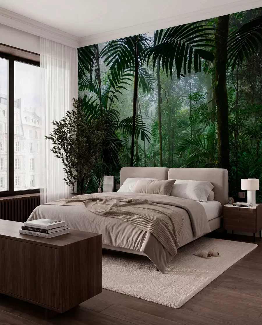 murais de parede Uma floresta tropical u72344