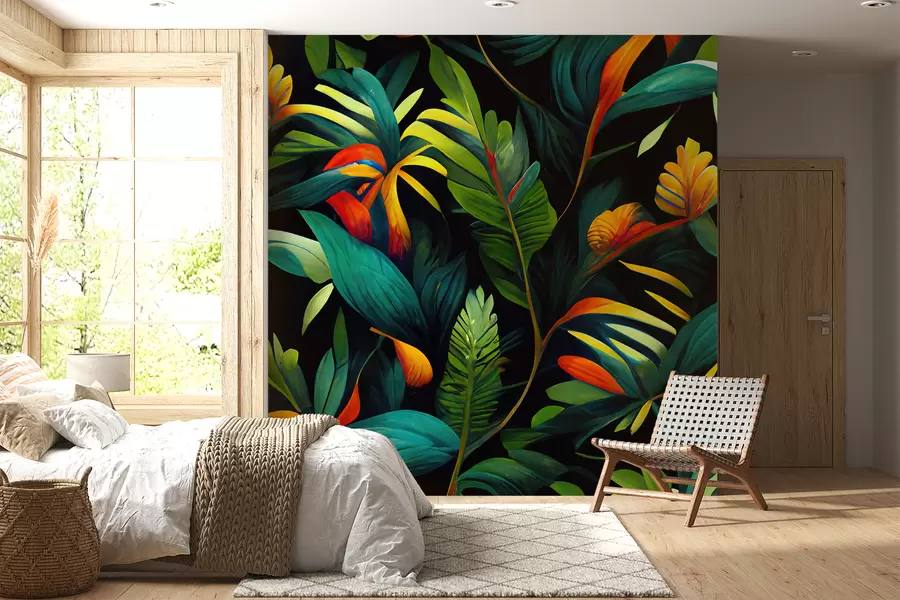 murais de parede Selva tropical brilhante u72390