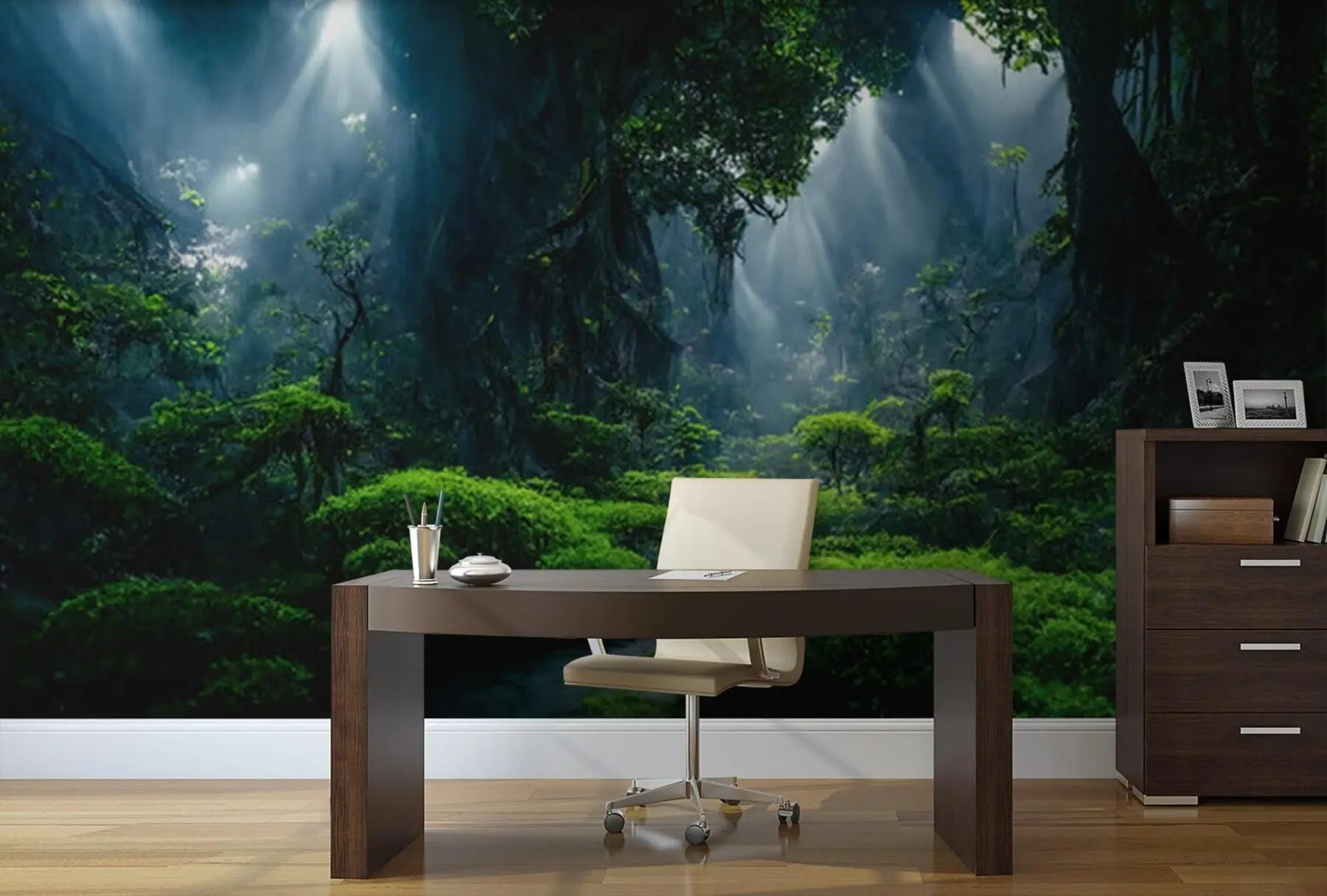 murais de parede Paisagem natural da floresta u72430