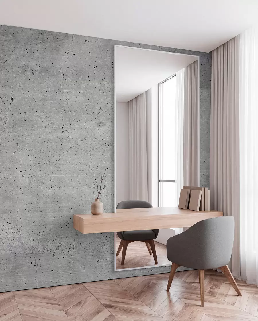 murais de parede Cinza, padrão e concreto u13522