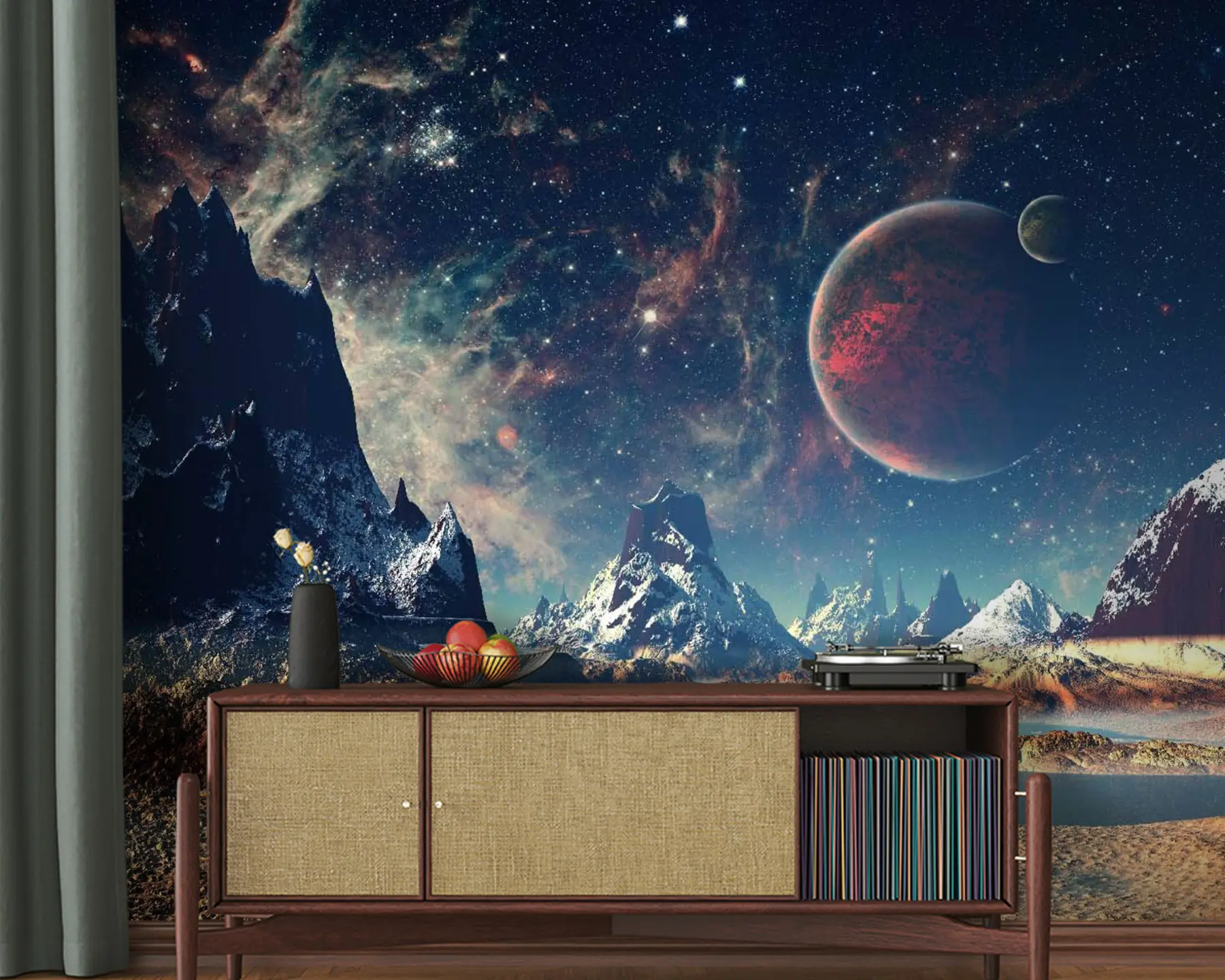 murais de parede paisagem alienígena u55303