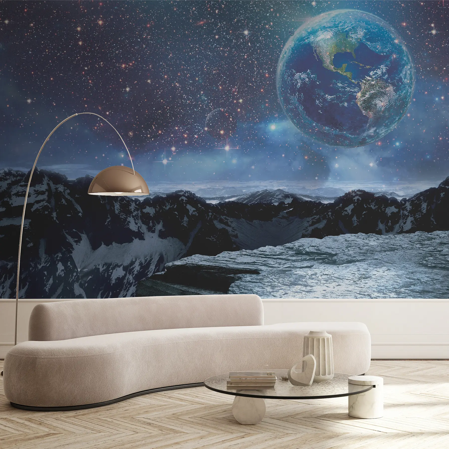 murais de parede Atmosfera, céu e mundo u21739