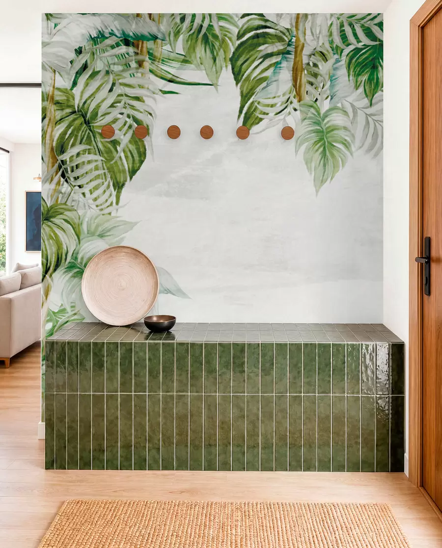 murais de parede Calmaria na selva u93228