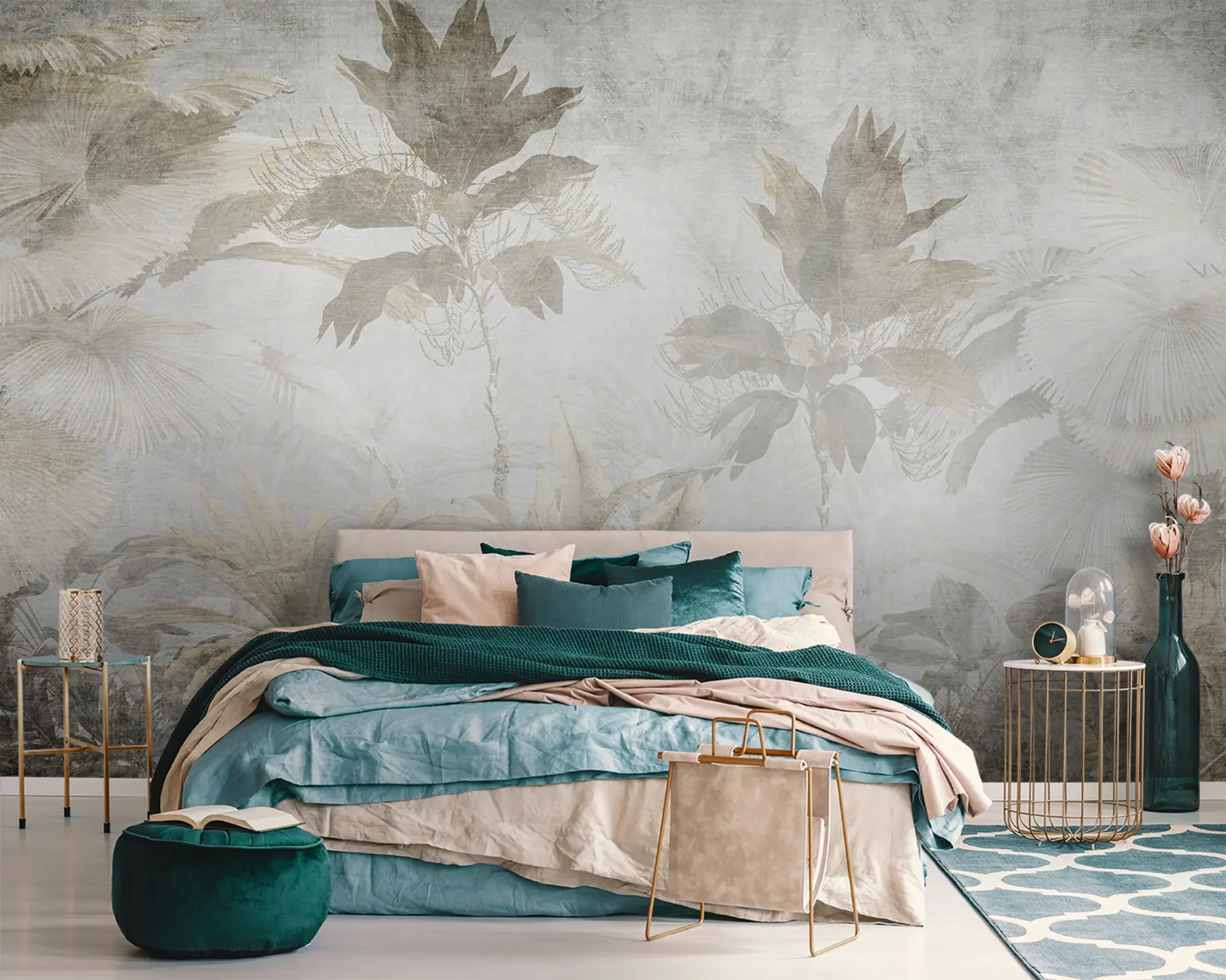 murais de parede Marrom, galho e botânica u93394