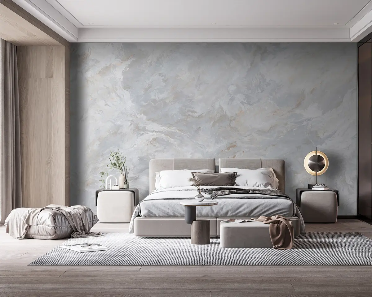 murais de parede Mistura de cinza e marrom u93434