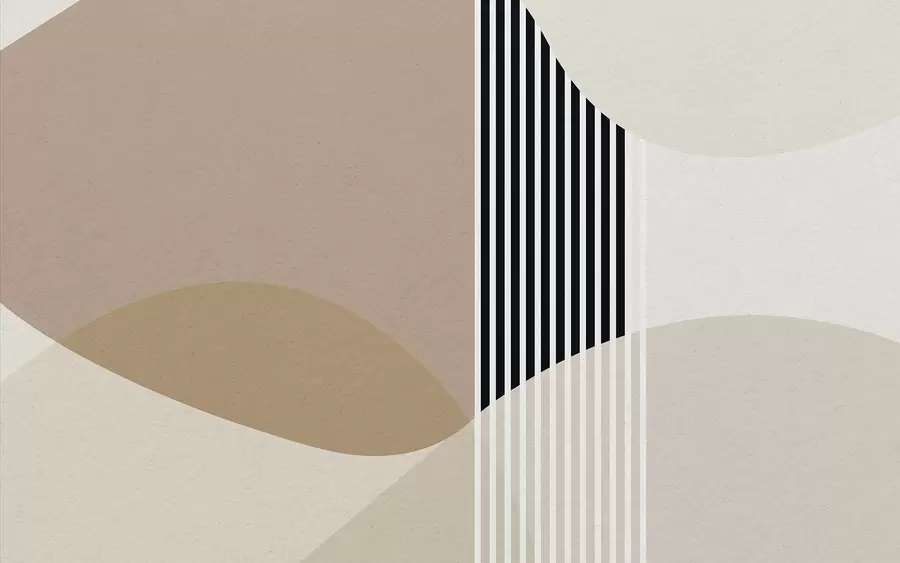 murais de parede estilo retrô abstrato u74075