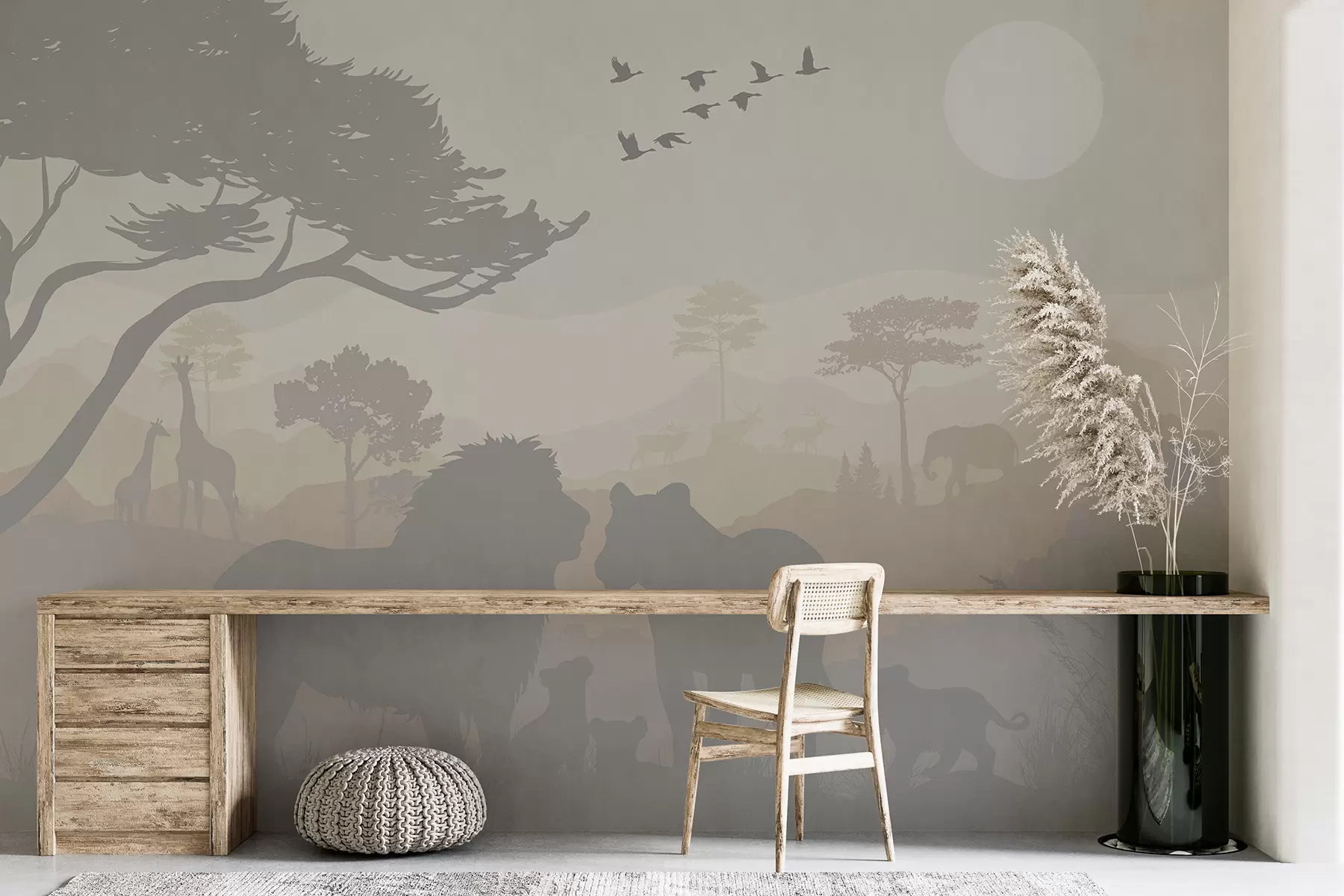 murais de parede Safári u93761