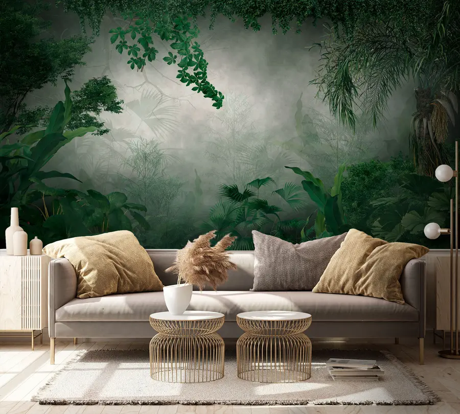 murais de parede Selva misteriosa u74409