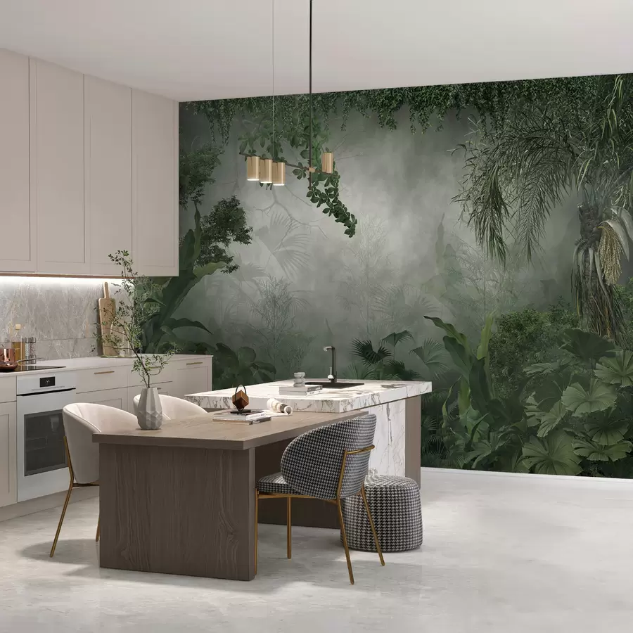 murais de parede Selva misteriosa u74409