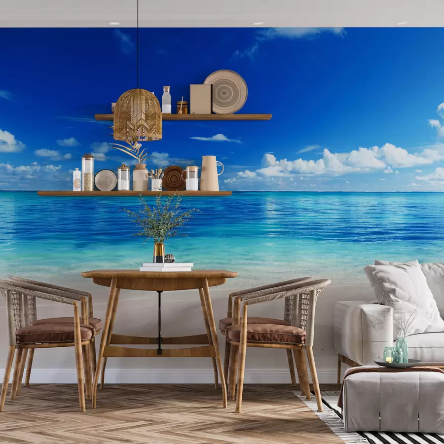murais de parede Praia de areia e mar u74335
