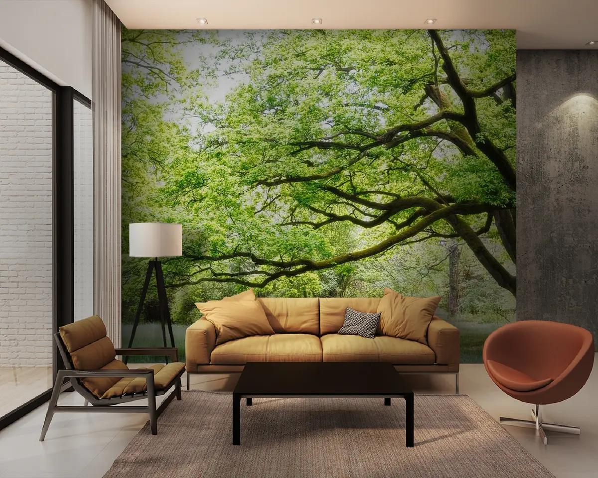 murais de parede Planta, paisagem verde e natural u55659