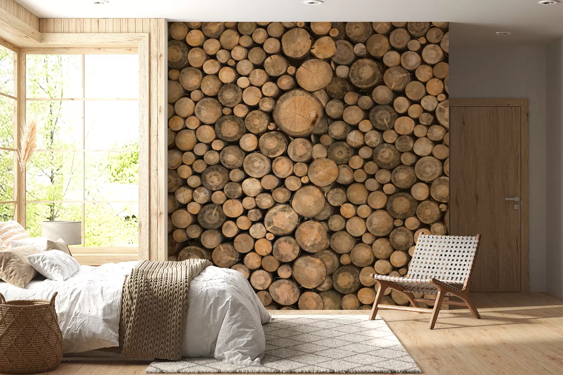 murais de parede Decks de árvores u60228