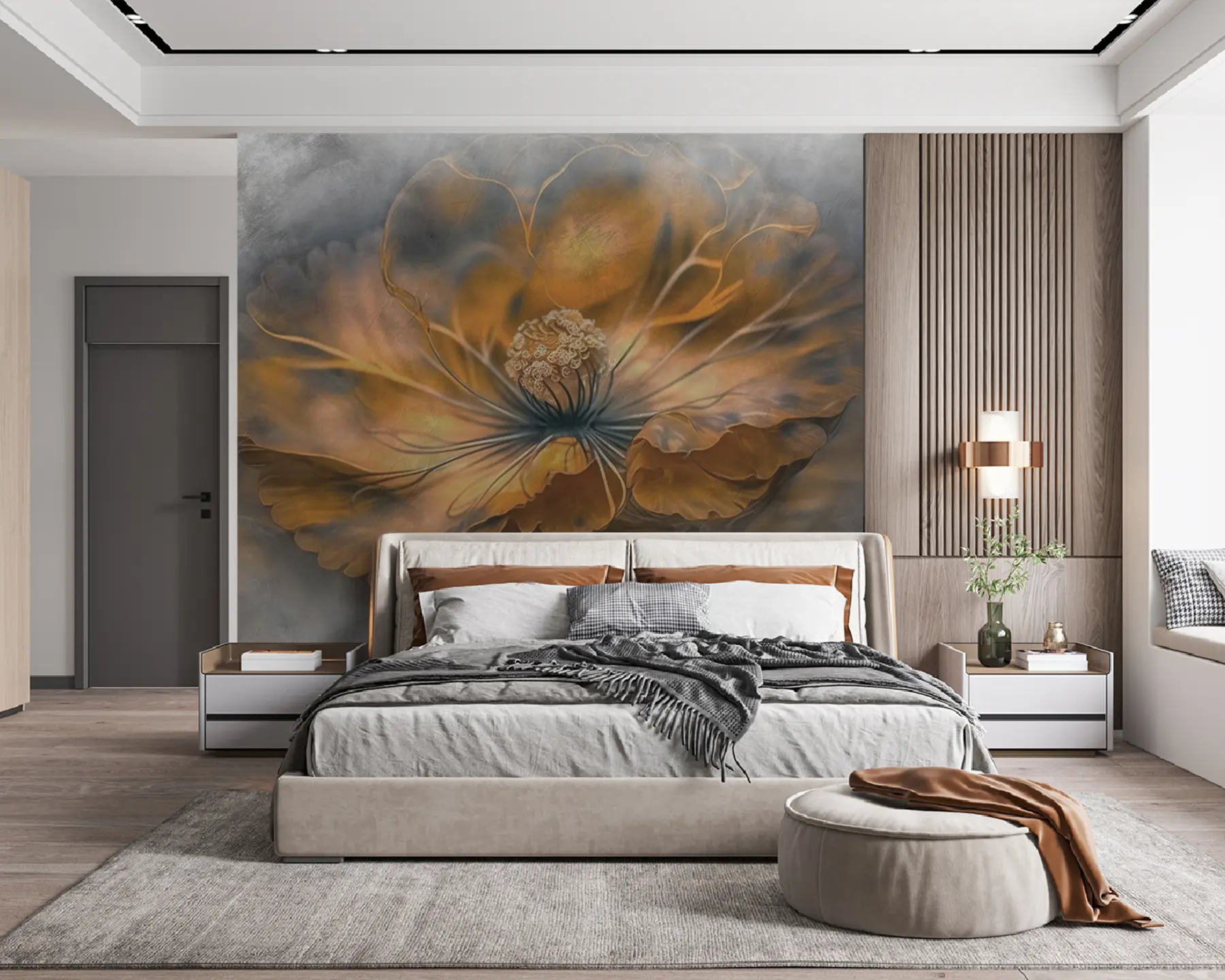 murais de parede Flor grande u93916