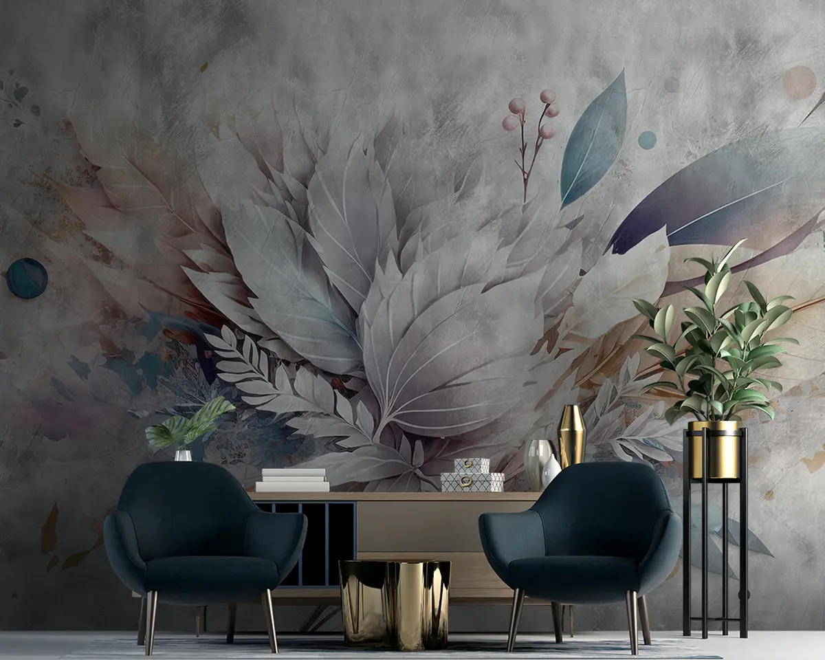 murais de parede Composição de flores u93929