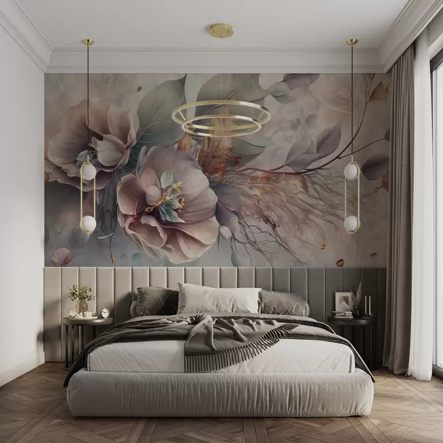 murais de parede Flores Chimera u93930