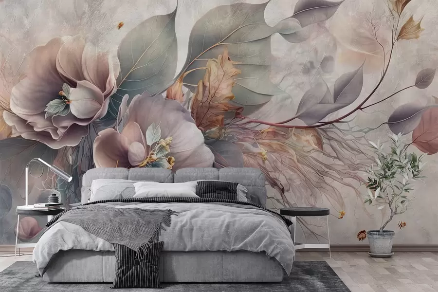 murais de parede Flores Chimera u93930