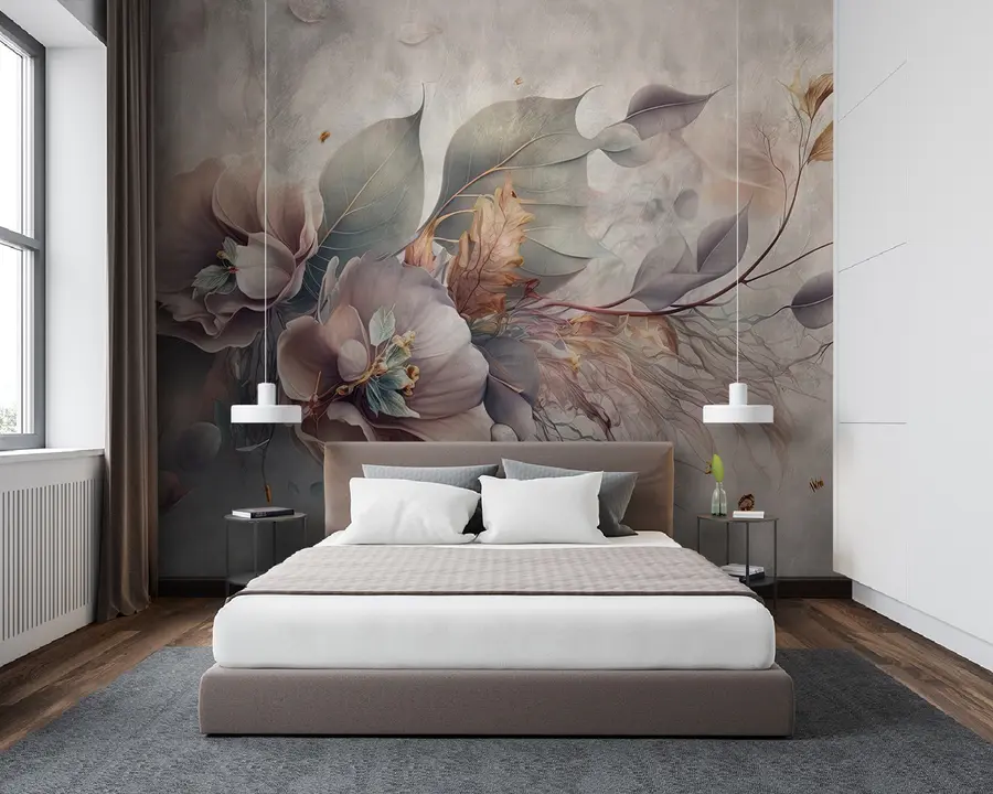murais de parede Flores Chimera u93930