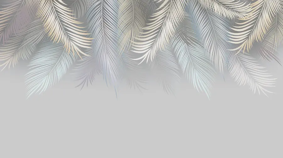 murais de parede Folhas de palmeira u94139