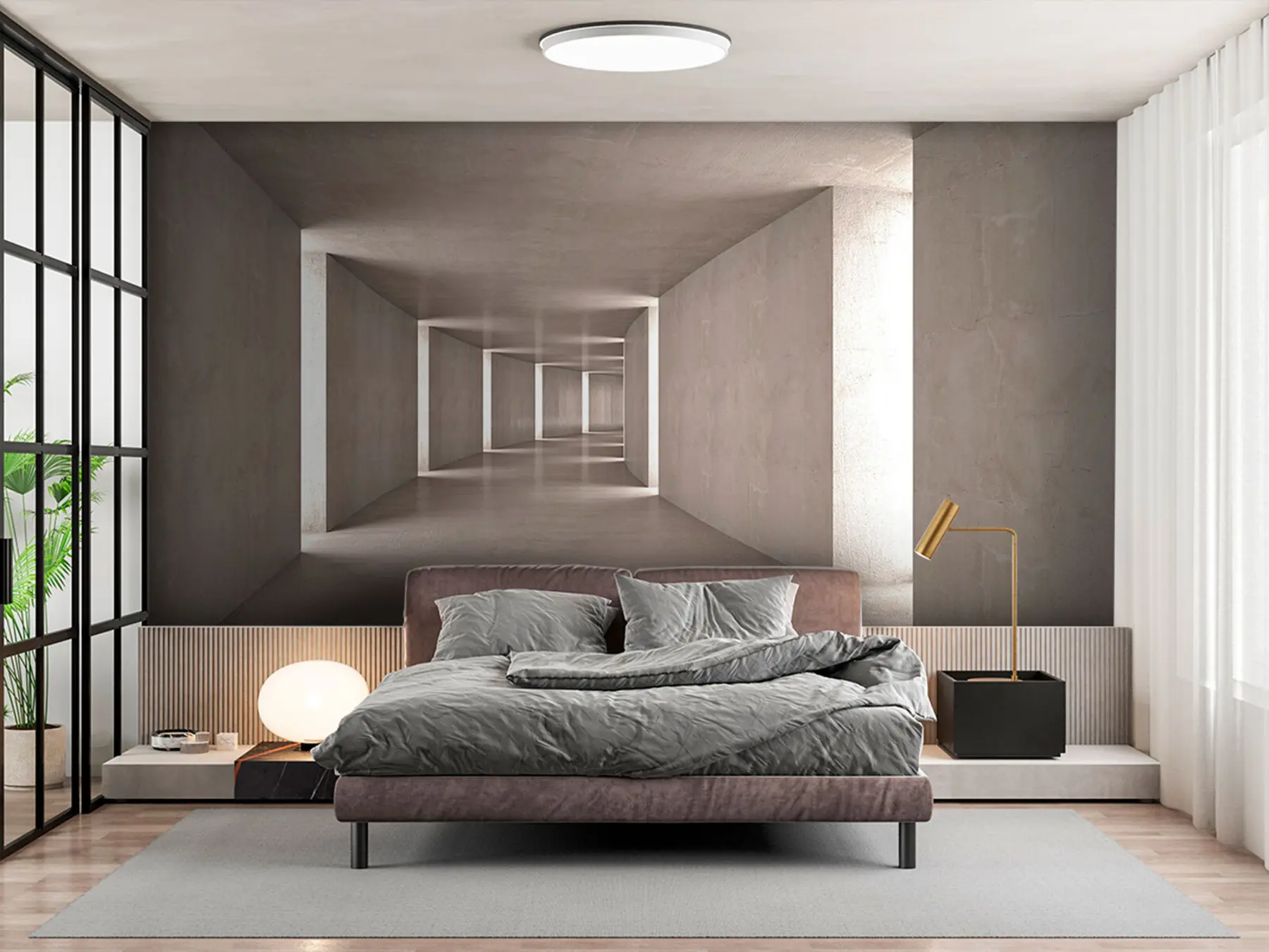 murais de parede Túnel abstrato u75401