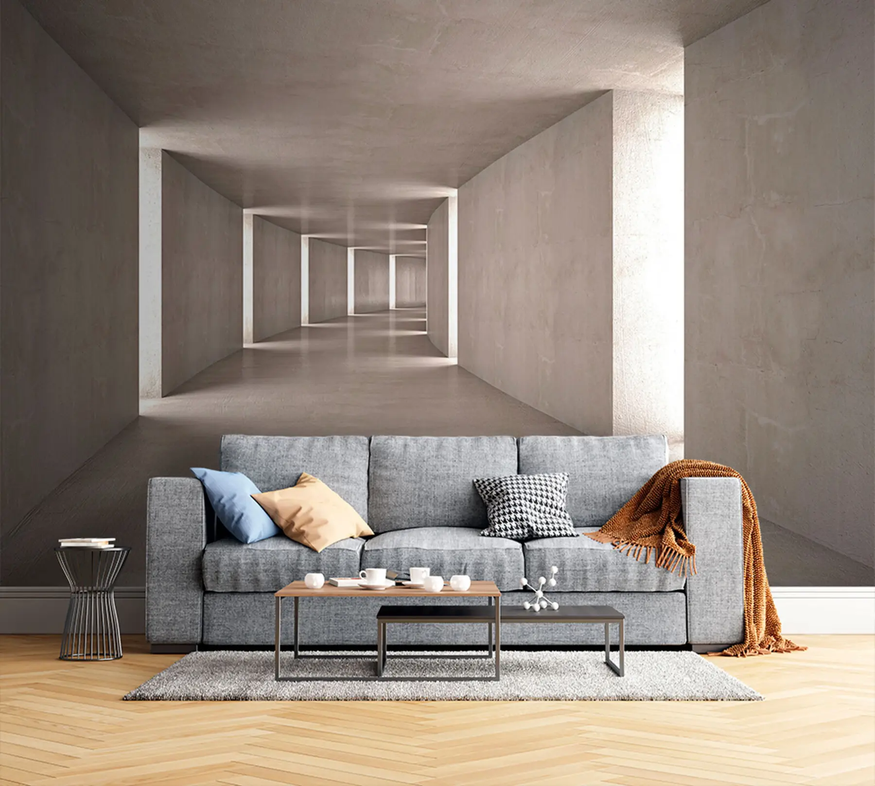 murais de parede Túnel abstrato u75401