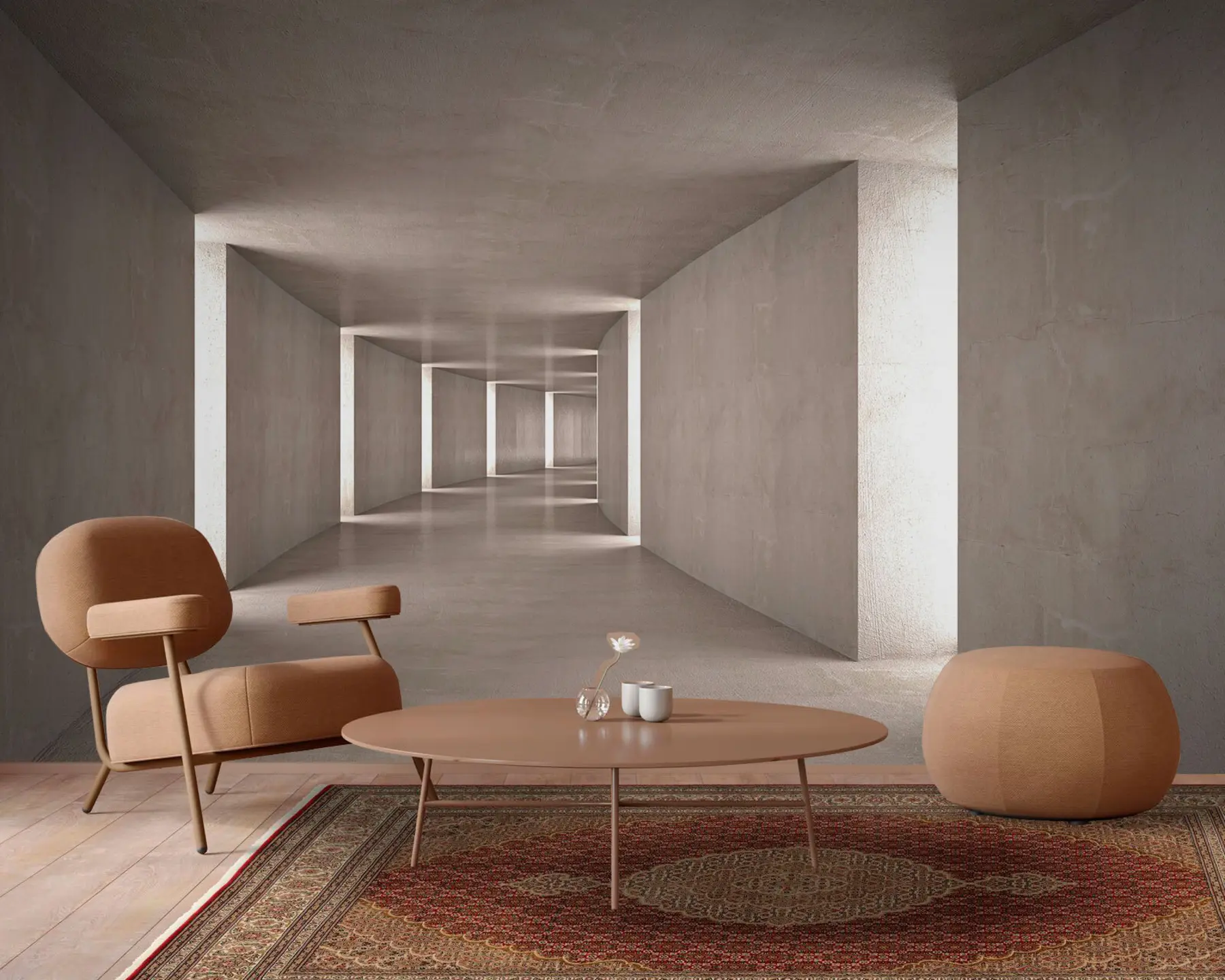 murais de parede Túnel abstrato u75401