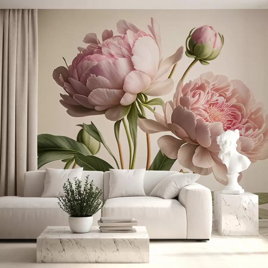 murais de parede Flores em aquarela u70658