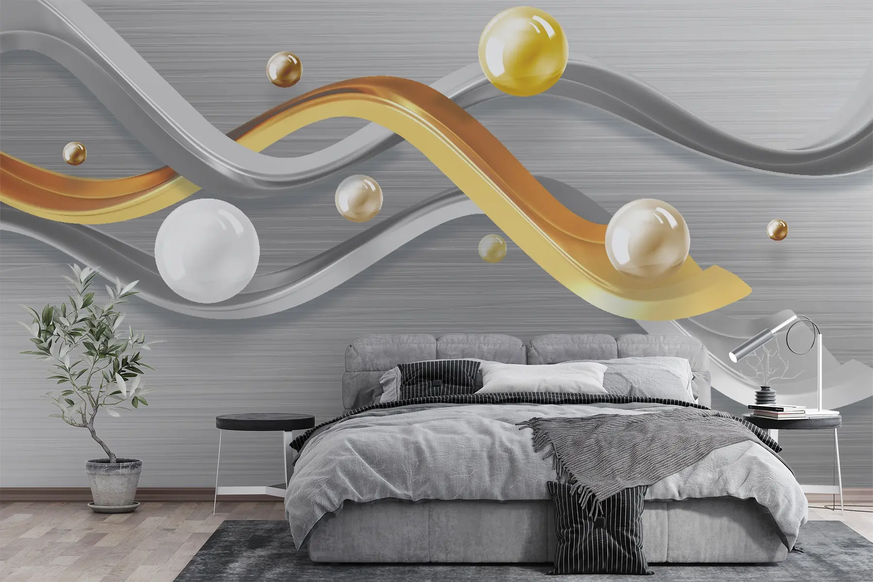 murais de parede Madeira, retângulo e prateleira u06161