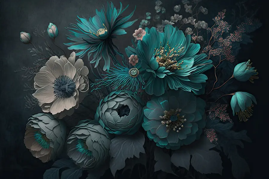 murais de parede Flores da manhã u75405