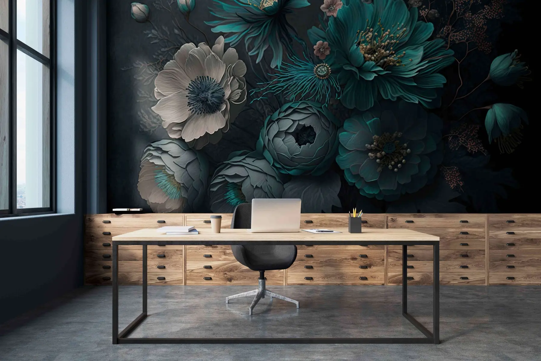 murais de parede Flores da manhã u75405