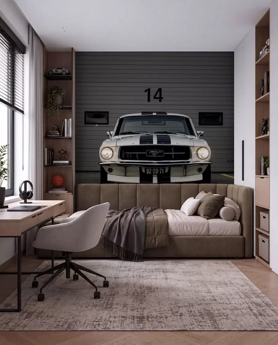murais de parede ford Mustang 1970 u95536