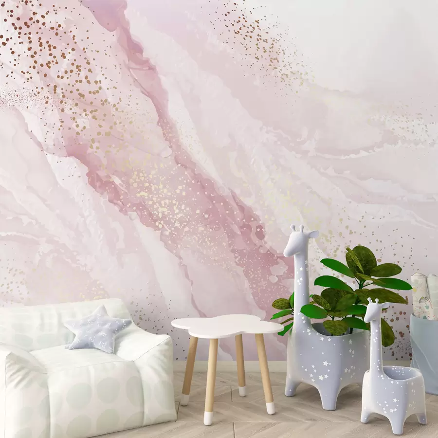 murais de parede Pintura abstrata, imitação da superfície de mármore da pedra u95846