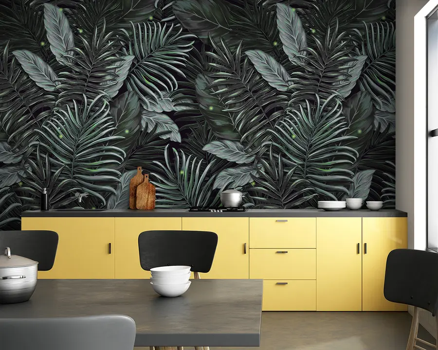 murais de parede Folhas u95936