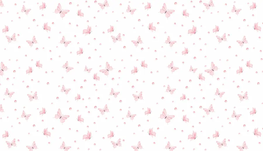 murais de parede borboletas rosa aquarela u96109