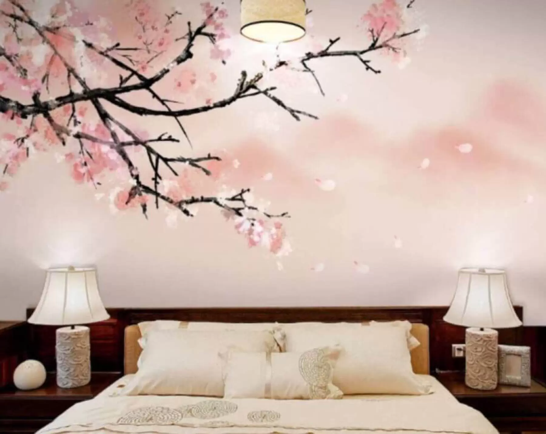 murais de parede Flores dançando na brisa suave u15866