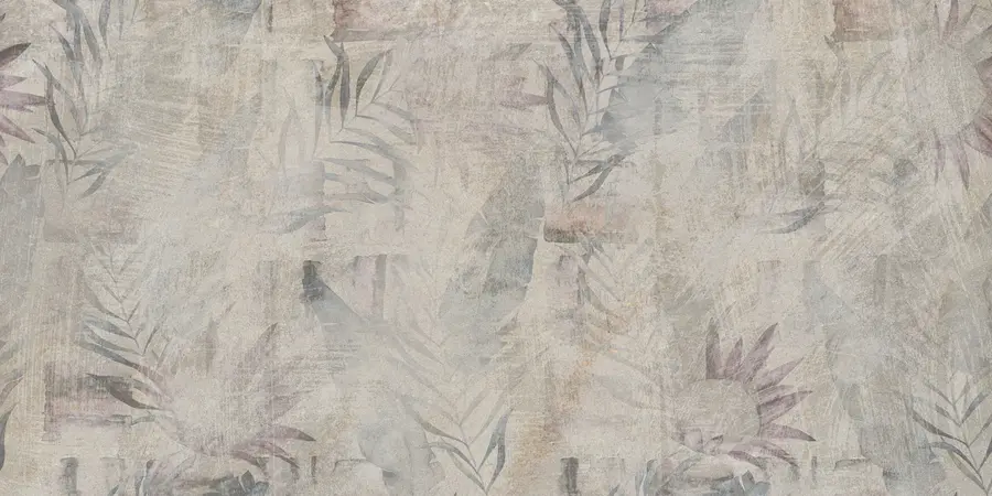 murais de parede Loft trópicos em aquarela u96807
