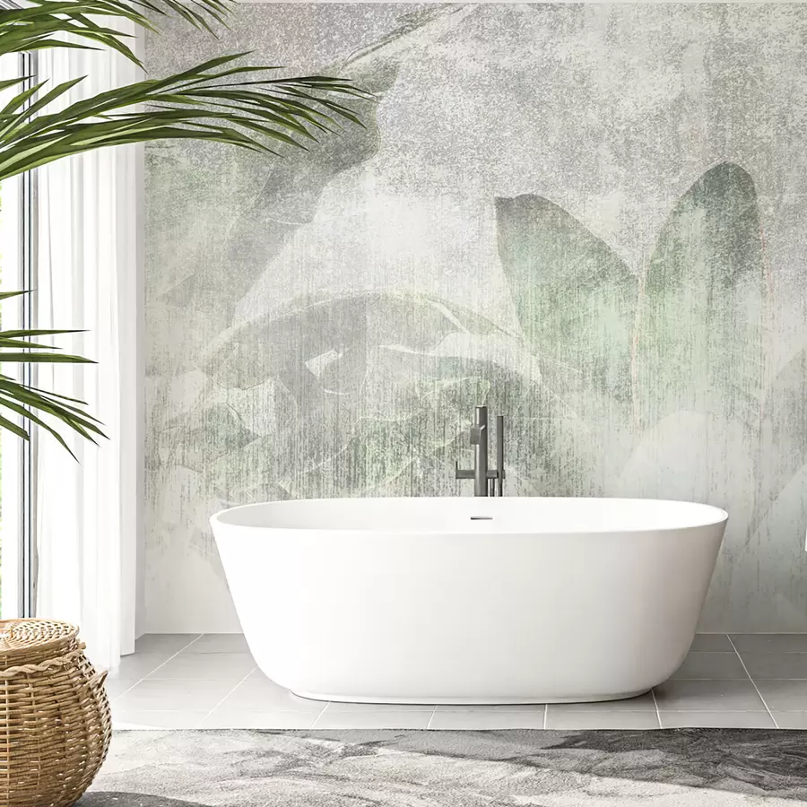 murais de parede Estilo loft de palmeiras tropicais u97030