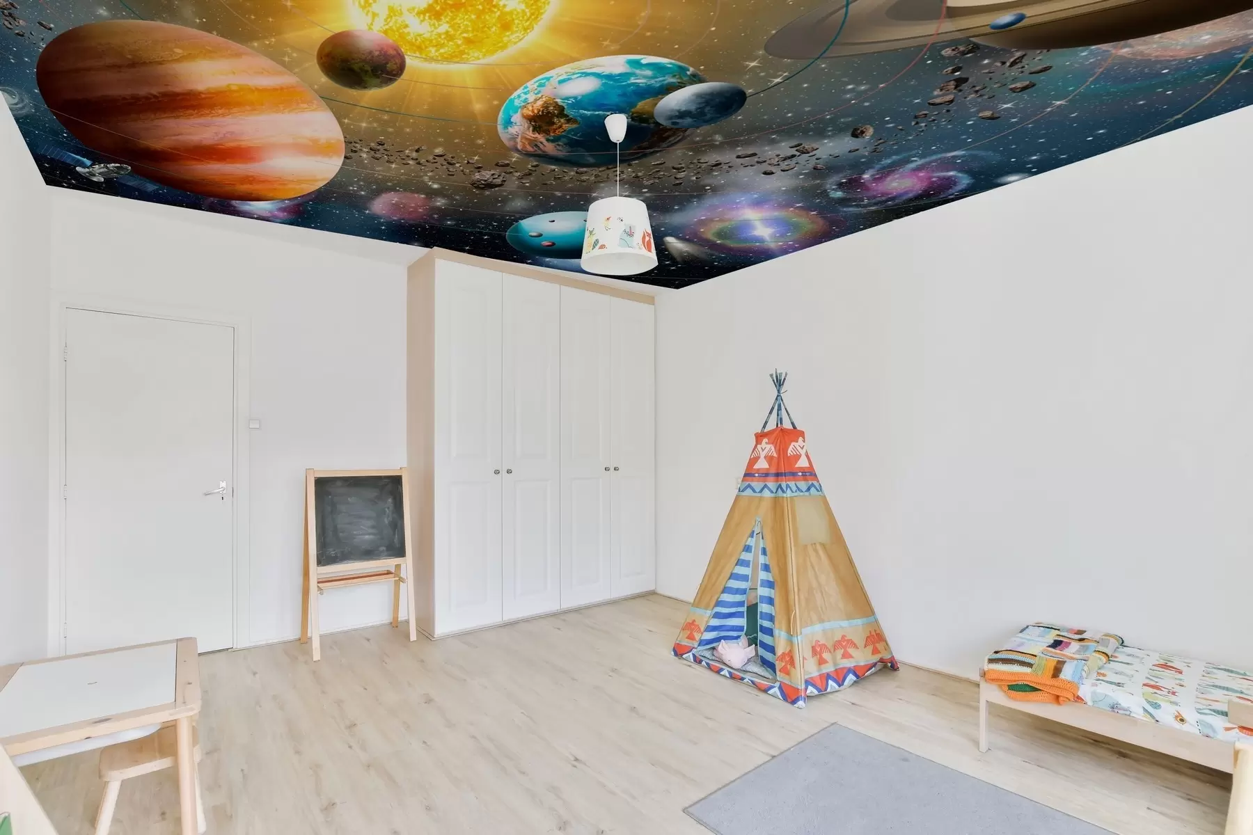 murais de parede Espaço encantador, sistema solar u97222