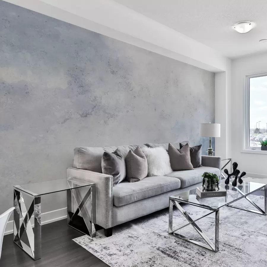 murais de parede Concreto cinza-azulado u97225