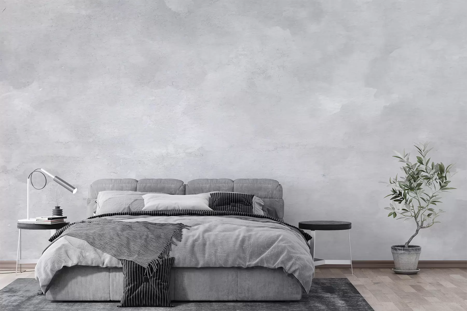 murais de parede Concreto cinza esfumaçado u97232