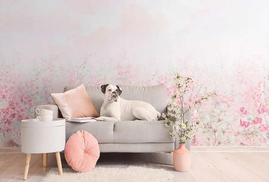 murais de parede flores em relevo 3d u97407