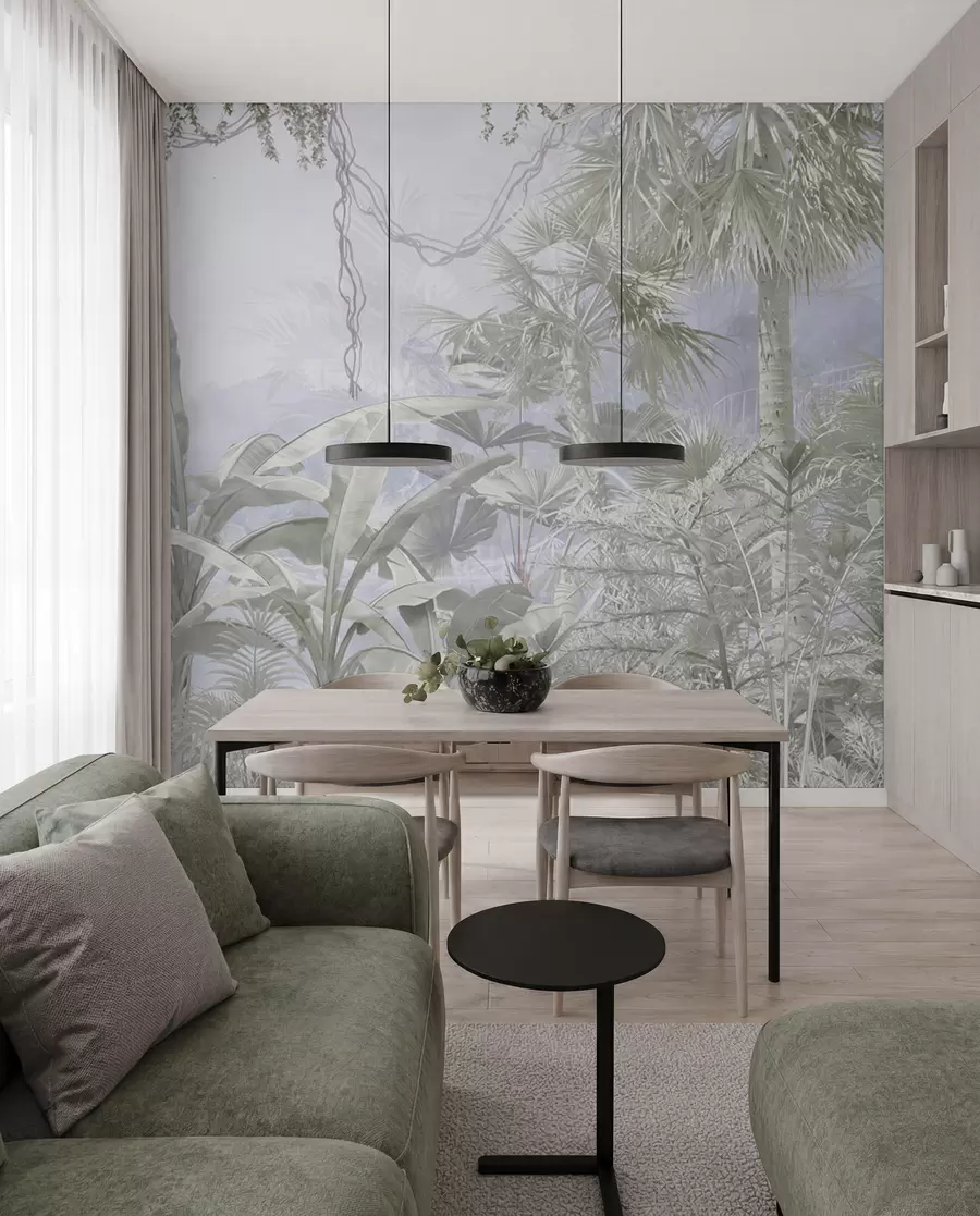 murais de parede Uma floresta tropical u97644