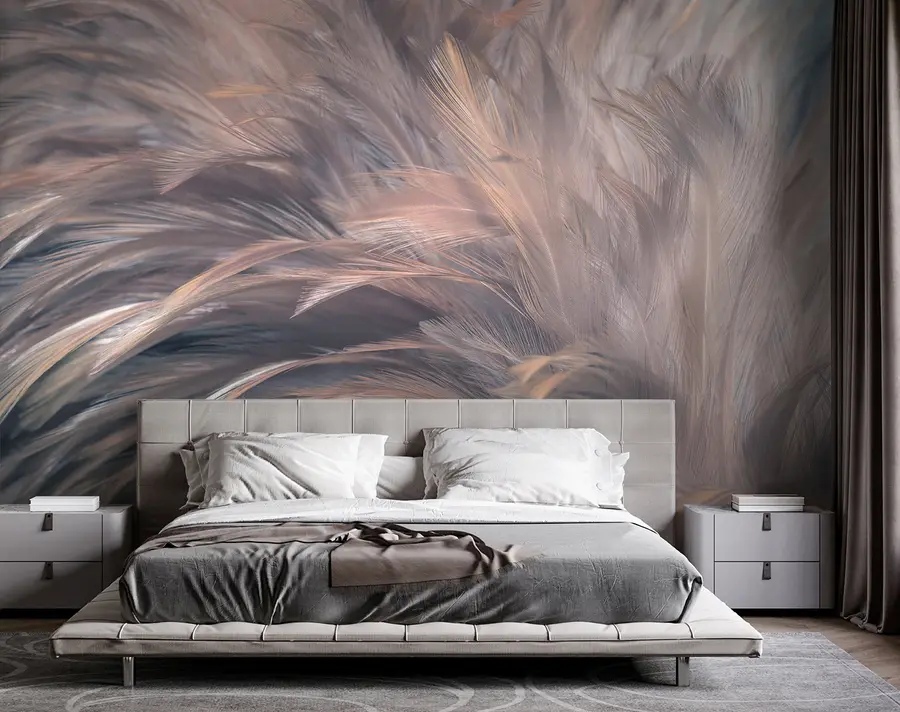 murais de parede Penas u96992