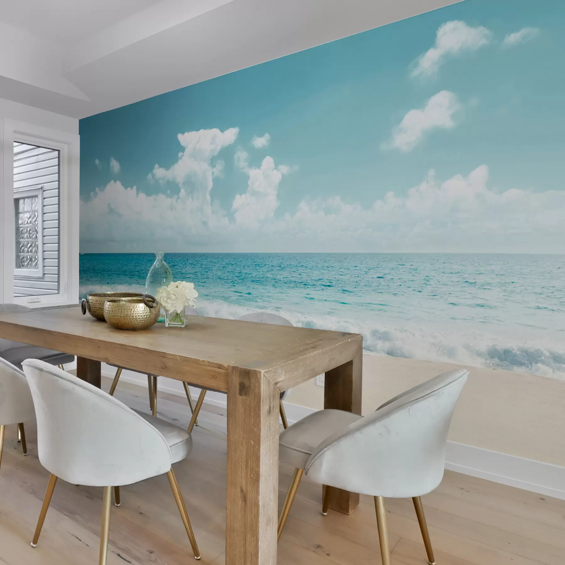 murais de parede Praia das Maldivas u97884