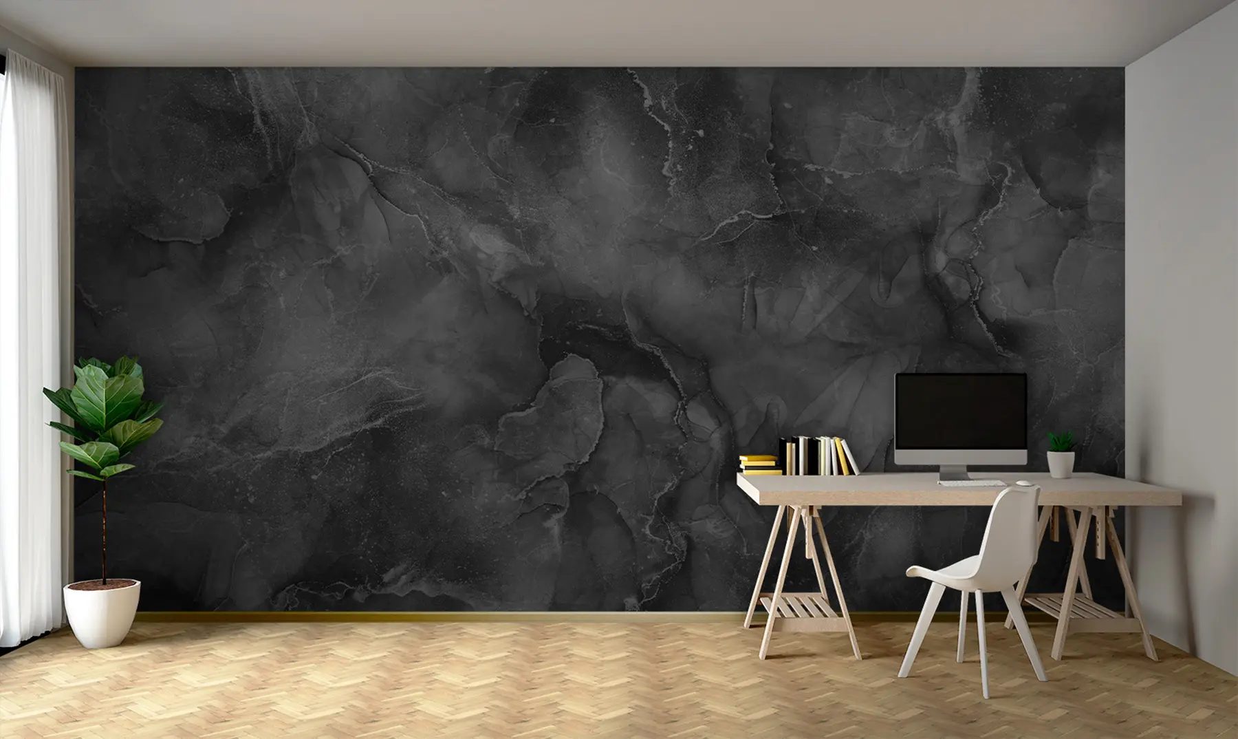 murais de parede pedra cinzenta u98415