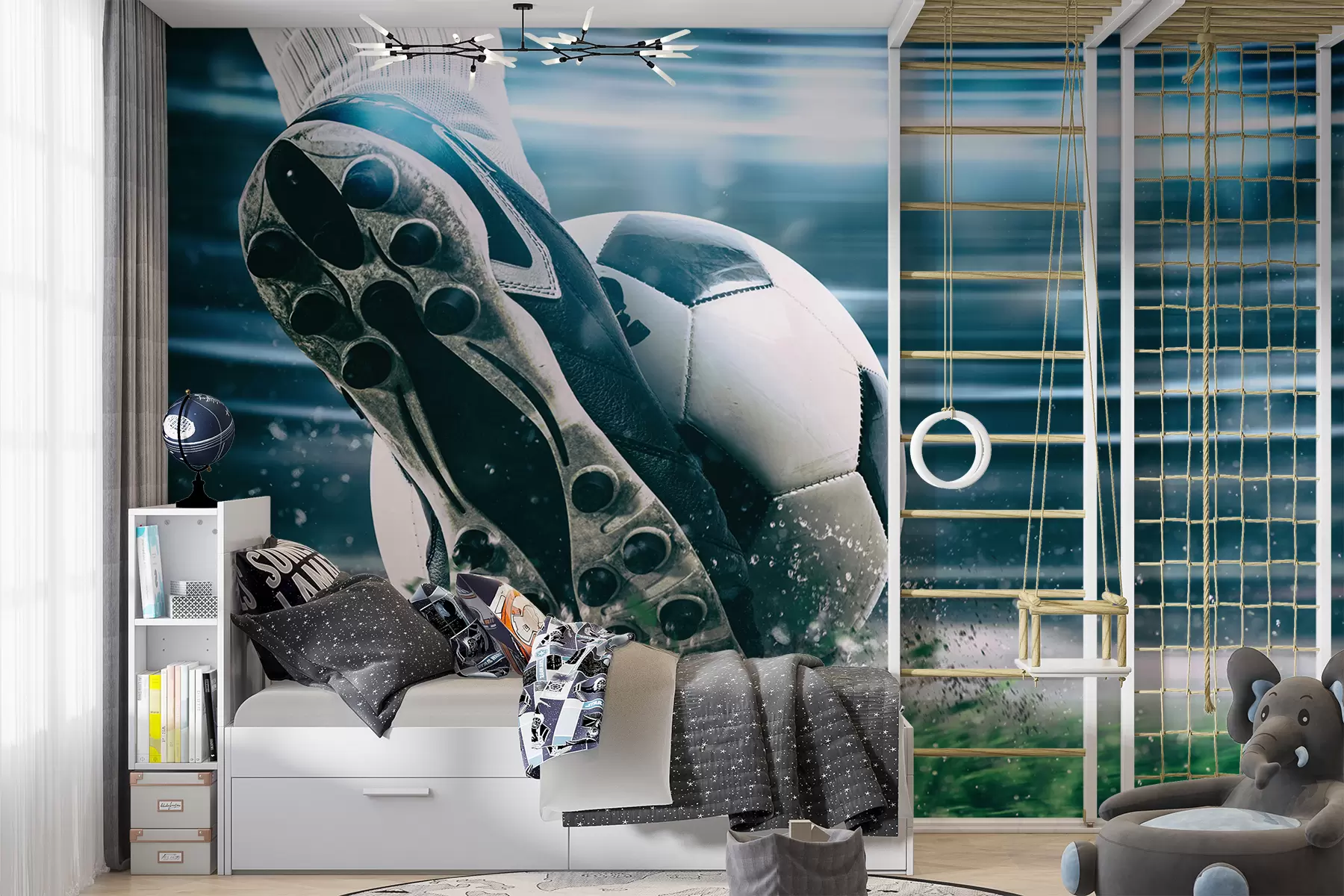 murais de parede Futebol u98534