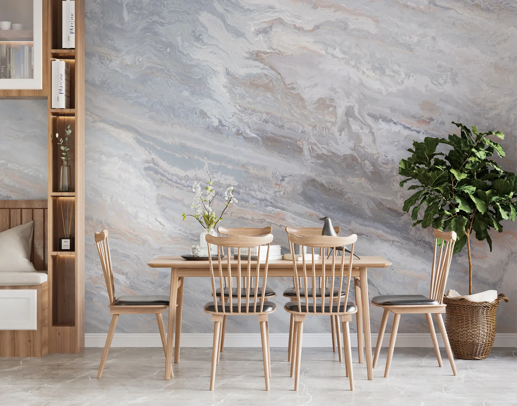 murais de parede Textura de pedra u96738