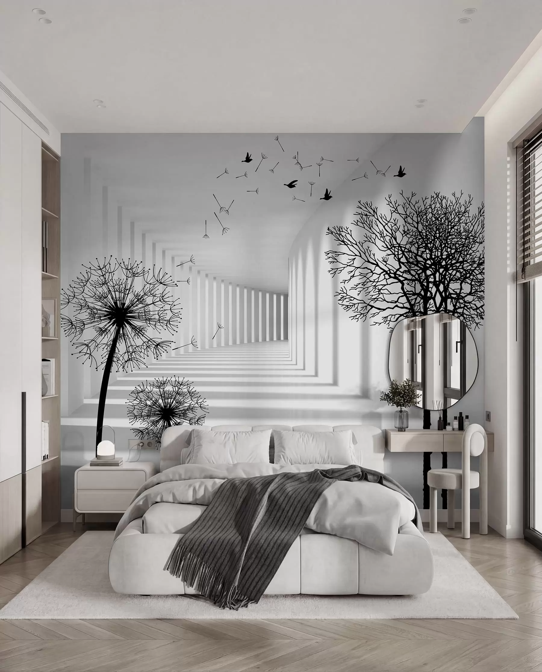 murais de parede Profundidade e luz u37803d1