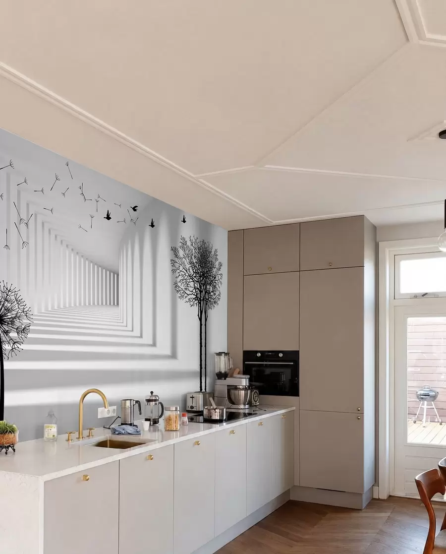 murais de parede Profundidade e luz u37803d2